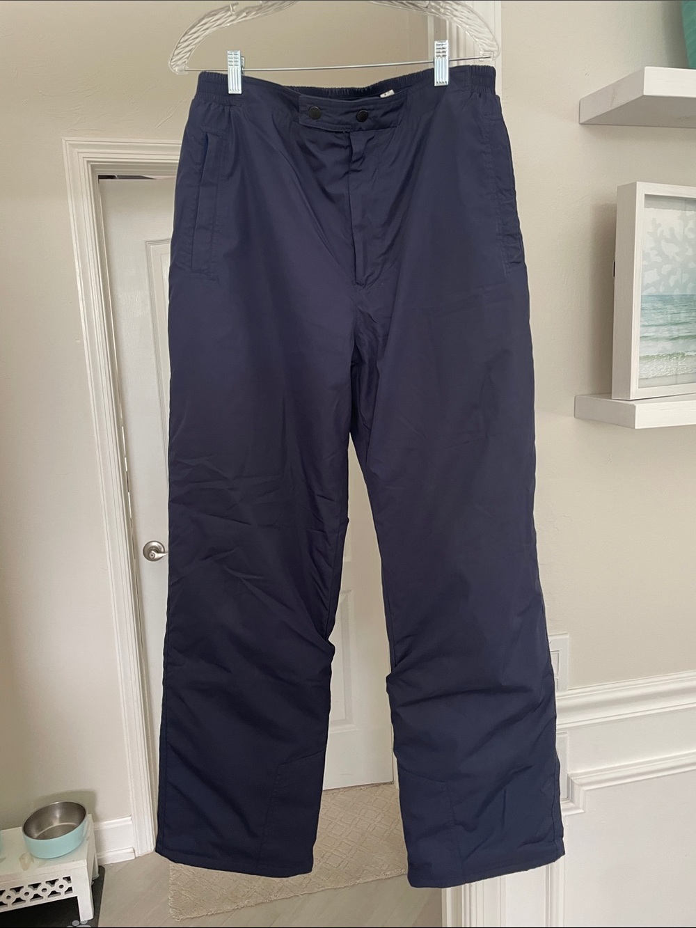 Men’s navy blue ski/ snow pants